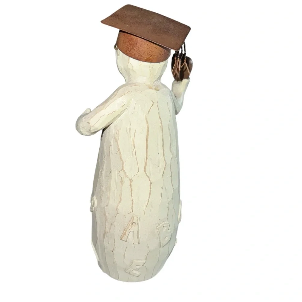 Flurryville Graduation Snowman Figurine